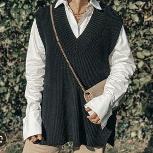H&M Chunky oversized sweater vest